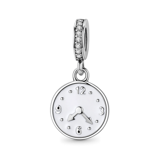 "The Happiness Time" Pendant Dangle Charm 925 Sterling Silver_1