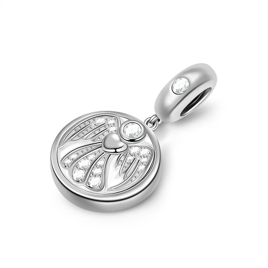 Gnoce "You Are My Angel" S925 Sterling Silver Angel Photo Charm Pendant_3