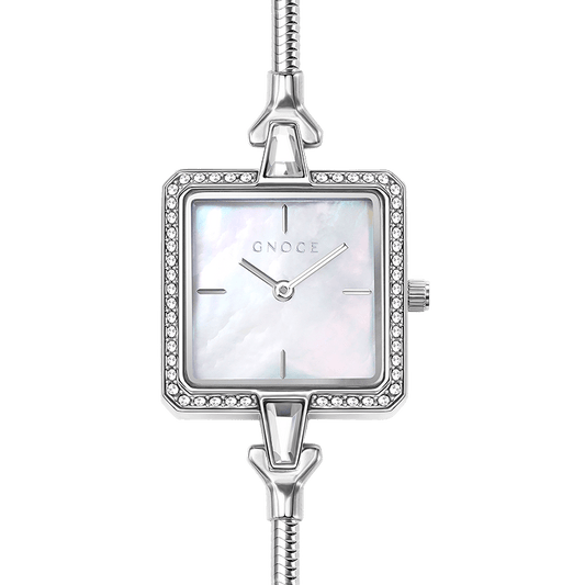 Bracelet Square Watch can be Personalized with Charms_1