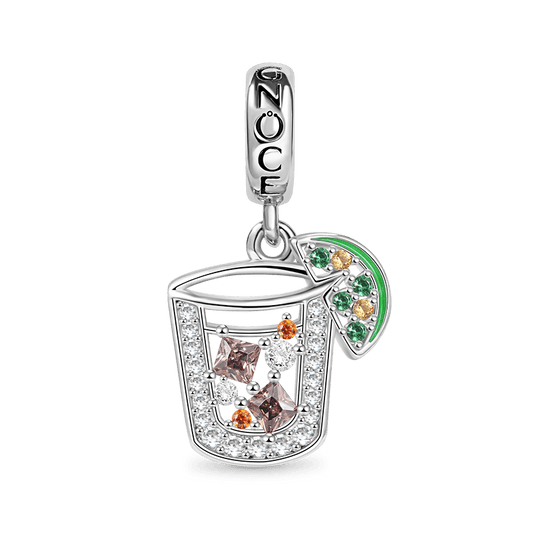 Gnoce Ice Cube Lemon Drink 925 Sterling Silver Pendant_1