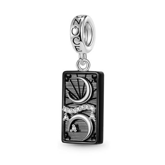 Gnoce the Moon Tarot 925 Sterling Silver Black Plated Pendant_1