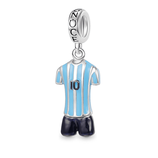 Gnoce Football Star Jerseys Pendant Dangle Charm_1