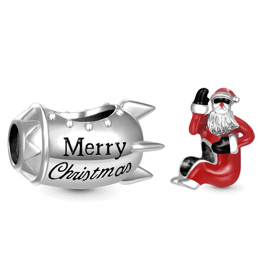 Gnoce Rocket Santa Claus Removable Charm_1