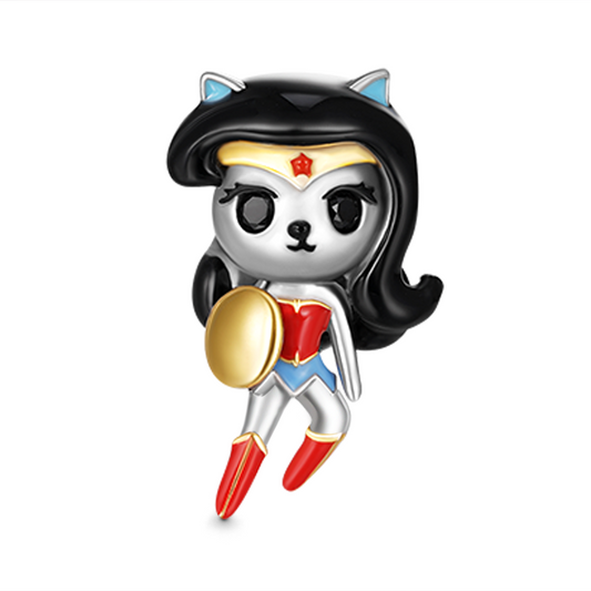 Gnoce "Super Girl" Cat Charm_1