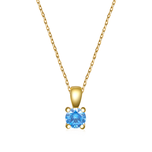 Gnoce Sparkling Birthstone Necklace_1