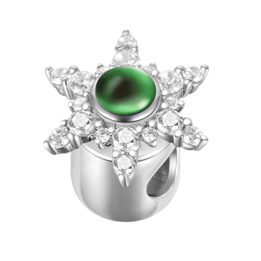 Gnoce Anxiety, Fidget Snowflake Mood Charm_1