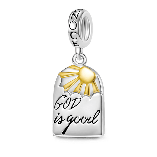 Gnoce "God is good" Pendant Dangle Charm_1