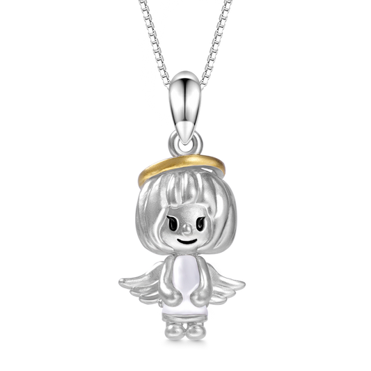 Gnoce Cute Angel Necklace_1