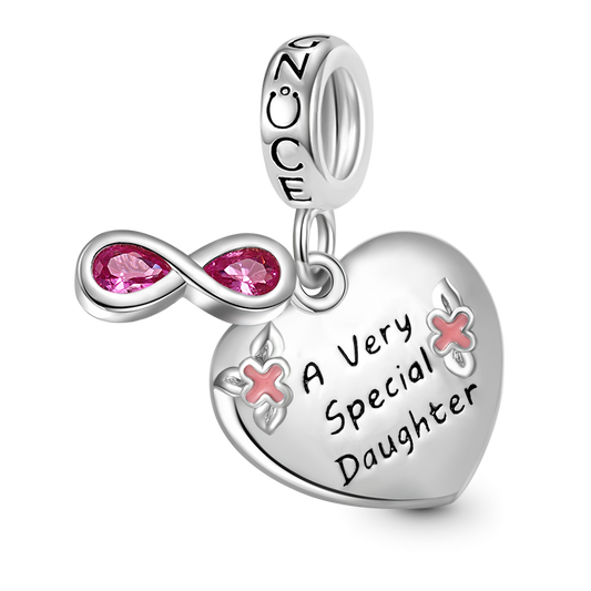 Gnoce Infinite Love Heart Pendant Dangle Charm_1