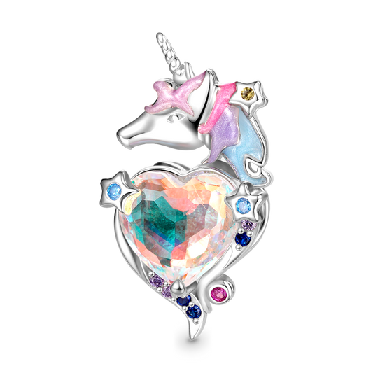 Gnoce Unicorn Embraces Heart Charm_1