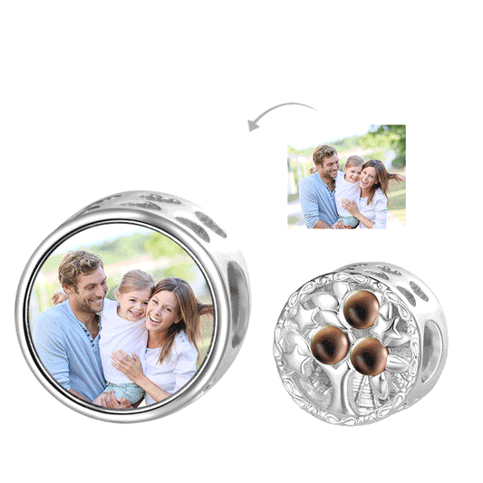 Gnoce Family Tree Personalized Photo Mood Charm_1
