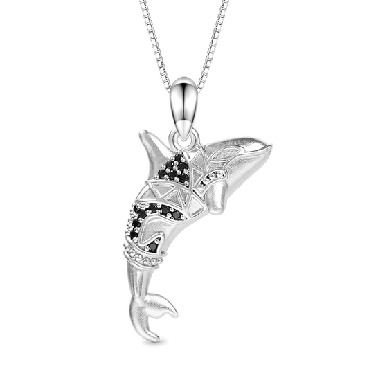 Gnoce Killer Whale Orca Necklace_1