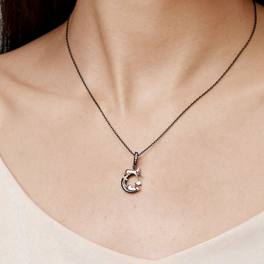 Gnoce Moon&Cats Pendant Dangle Charm_6