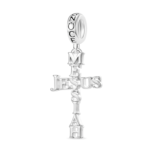 Gnoce "Messiah Jesus" Cross Pendant Dangle Charm_1