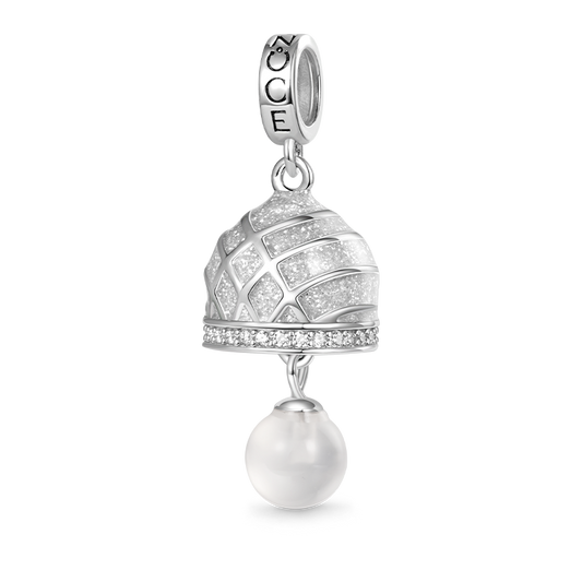 Gnoce Silver Bell Pendant Dangle Charm_1