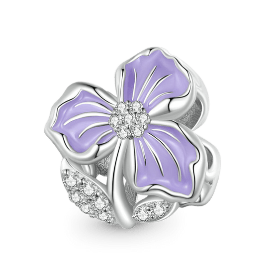 Gnoce Blooming Purple Flower Charm_1