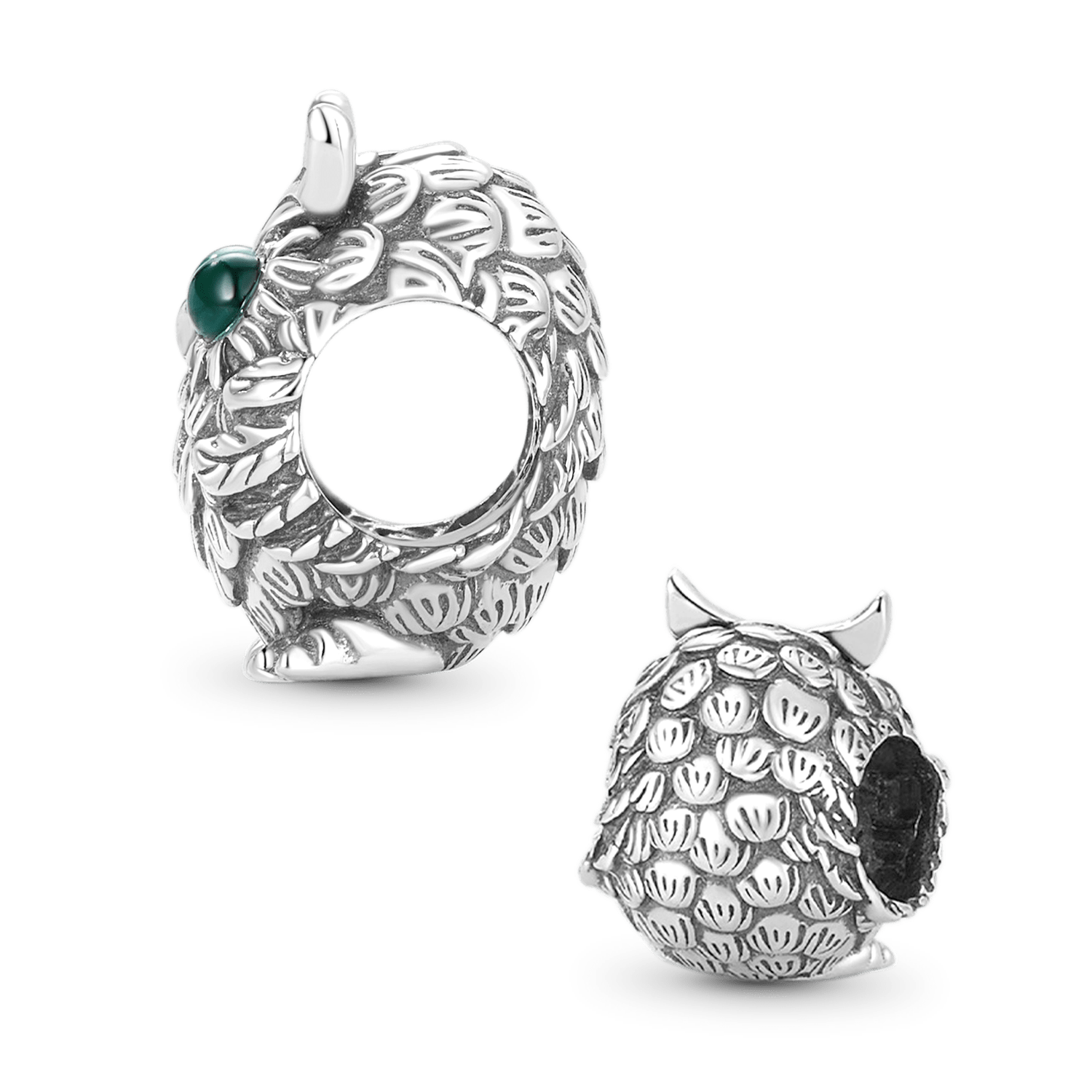 Gnoce Vintage Owl Charm_2
