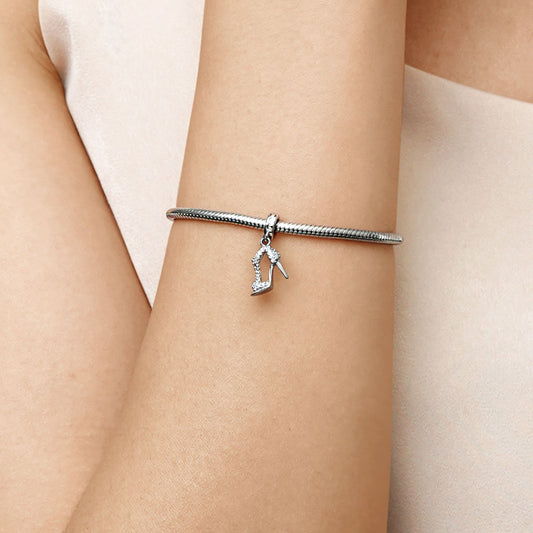 Gnoce Sparkling High Heel Pendant Dangle Charm_7