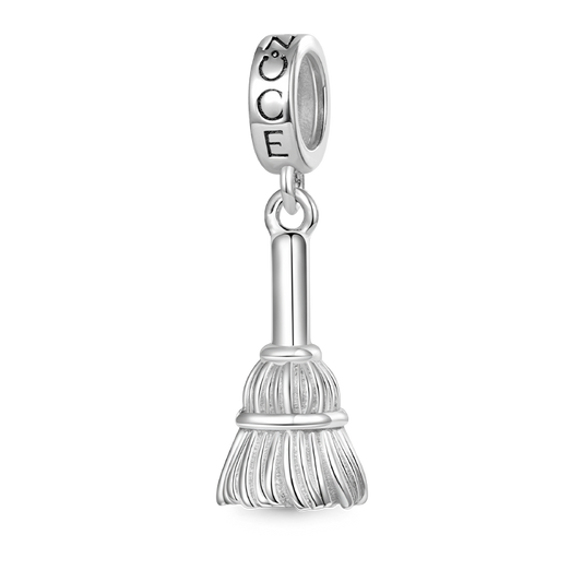 Gnoce Witch Broomstick Pendant Dangle Charm_1