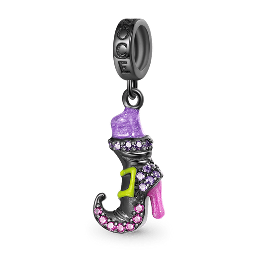 Gnoce Halloween Witches Boot Pendant Dangle Charm_1