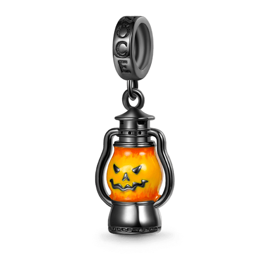 Gnoce Halloween Pumpkin Lantern Pendant Dangle Charm_1