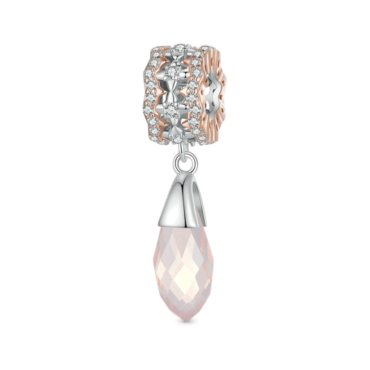 Gnoce Glass Water Drop Pendant Dangle Charm_1