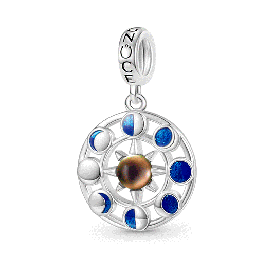 Gnoce Moon Phase Mood Pendant Dangle Charm_1