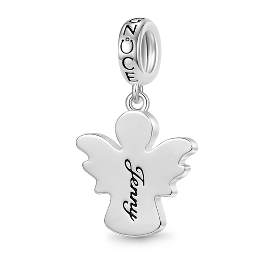 Gnoce Personalized Angel Name Pendant Dangle Charm_1