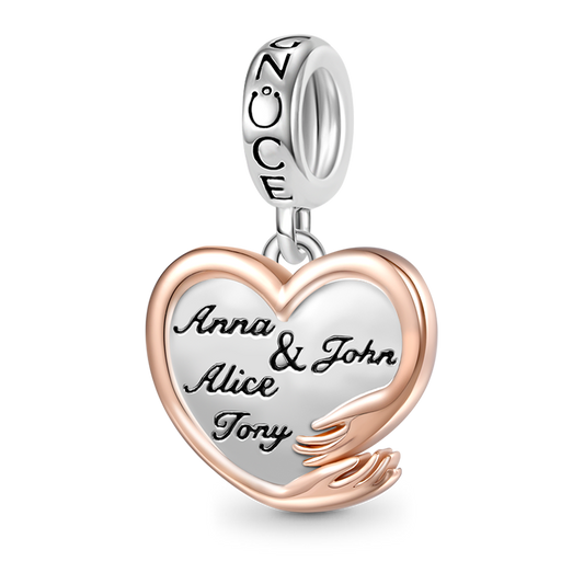 Gnoce Personalized Family Name Pendant Dangle Charm_1