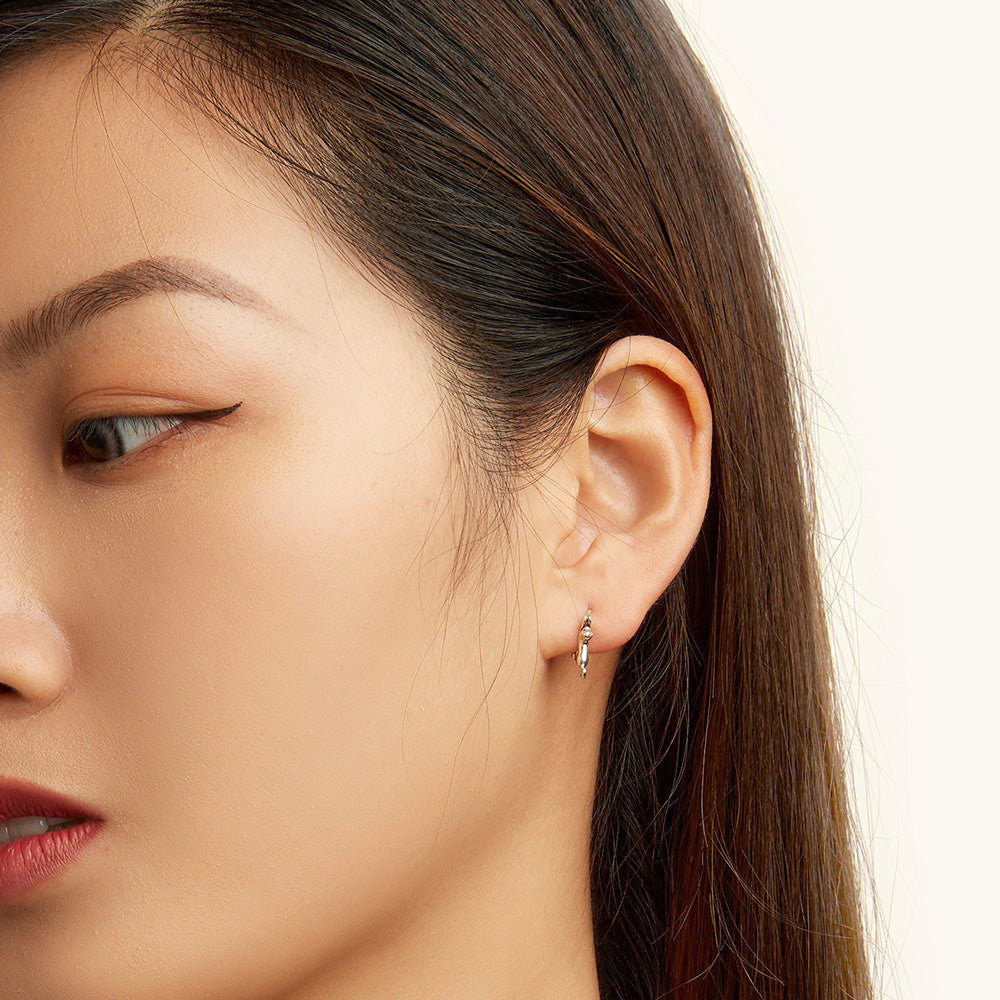 Gnoce Lovely Cat Stud Earrings_4