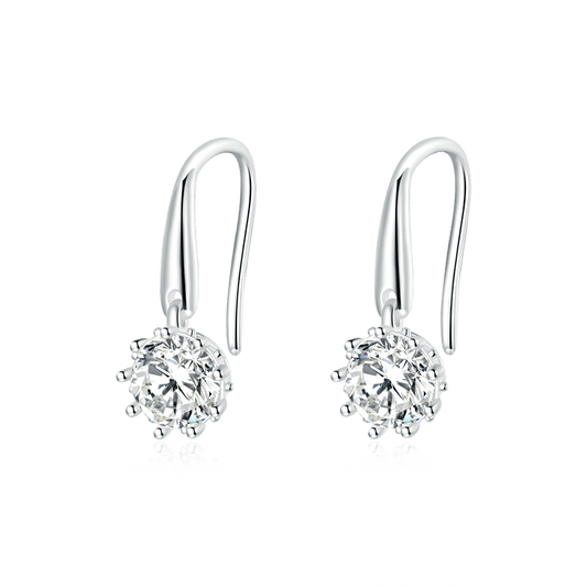 Gnoce Sparkling Basic Dangle Earrings_1