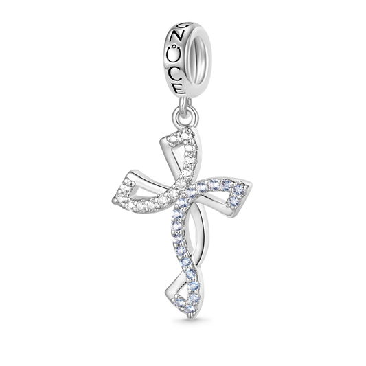 Gnoce Eternal Cross Pendant Dangle Charm_1