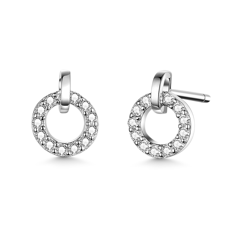 Gnoce Lucky Circle Earrings_1