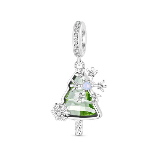 Gnoce Snowing Christmas Tree Pendant Dangle Charm_1