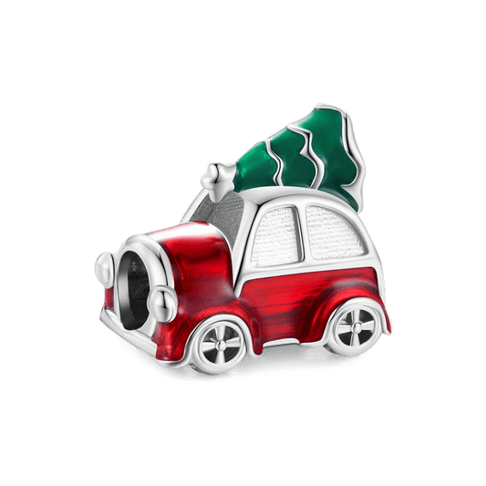 Gnoce Festive Car & Christmas Tree Charm_1