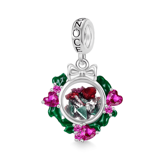 Gnoce Christmas Transparent Garland Gem Pendant Dangle Charm_1