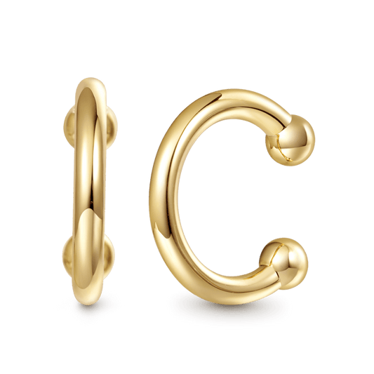 Gnoce Ear Cuffs Curved Earrings_1