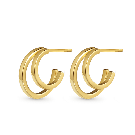 Gnoce Mini Two Row Hoop Earrings_1