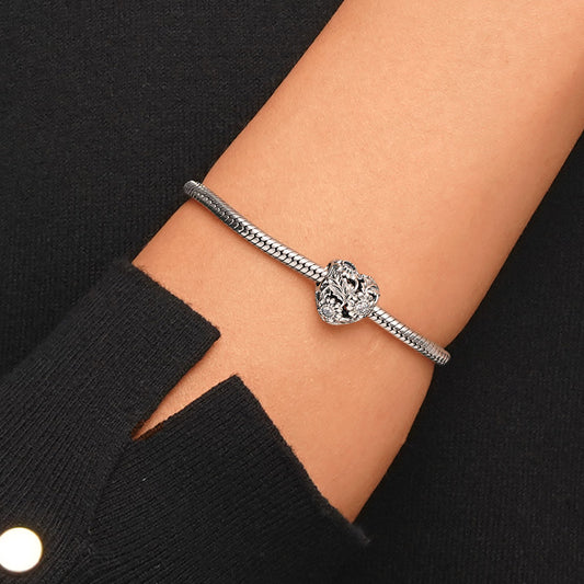 Gnoce Vintage Heart Vine Charm_5