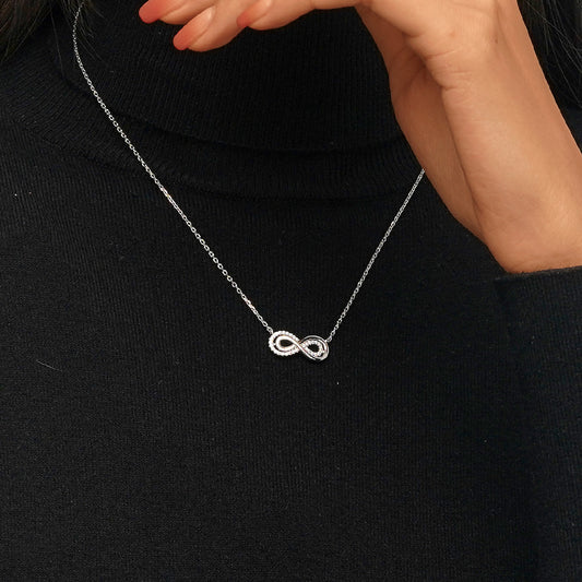 Gnoce Birthstone Infinity Love Necklace_6