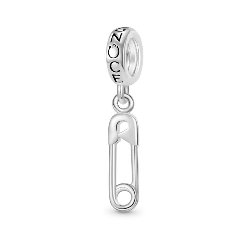 Gnoce Safety Pin Pendant Dangle Charm_1