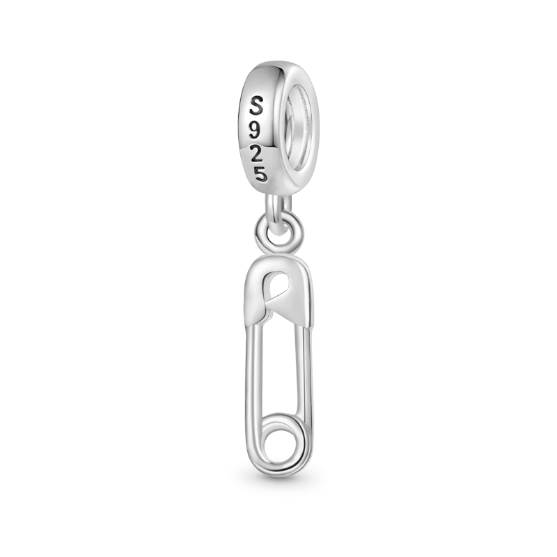 Gnoce Safety Pin Pendant Dangle Charm_2