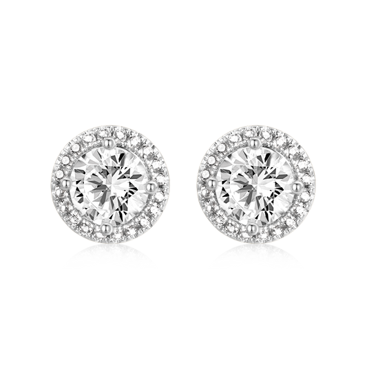 Gnoce Luxe Large Halo Stud Earrings_1