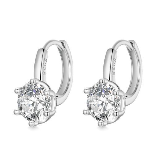 Gnoce Classic Round Cut Hoop Earrings_1