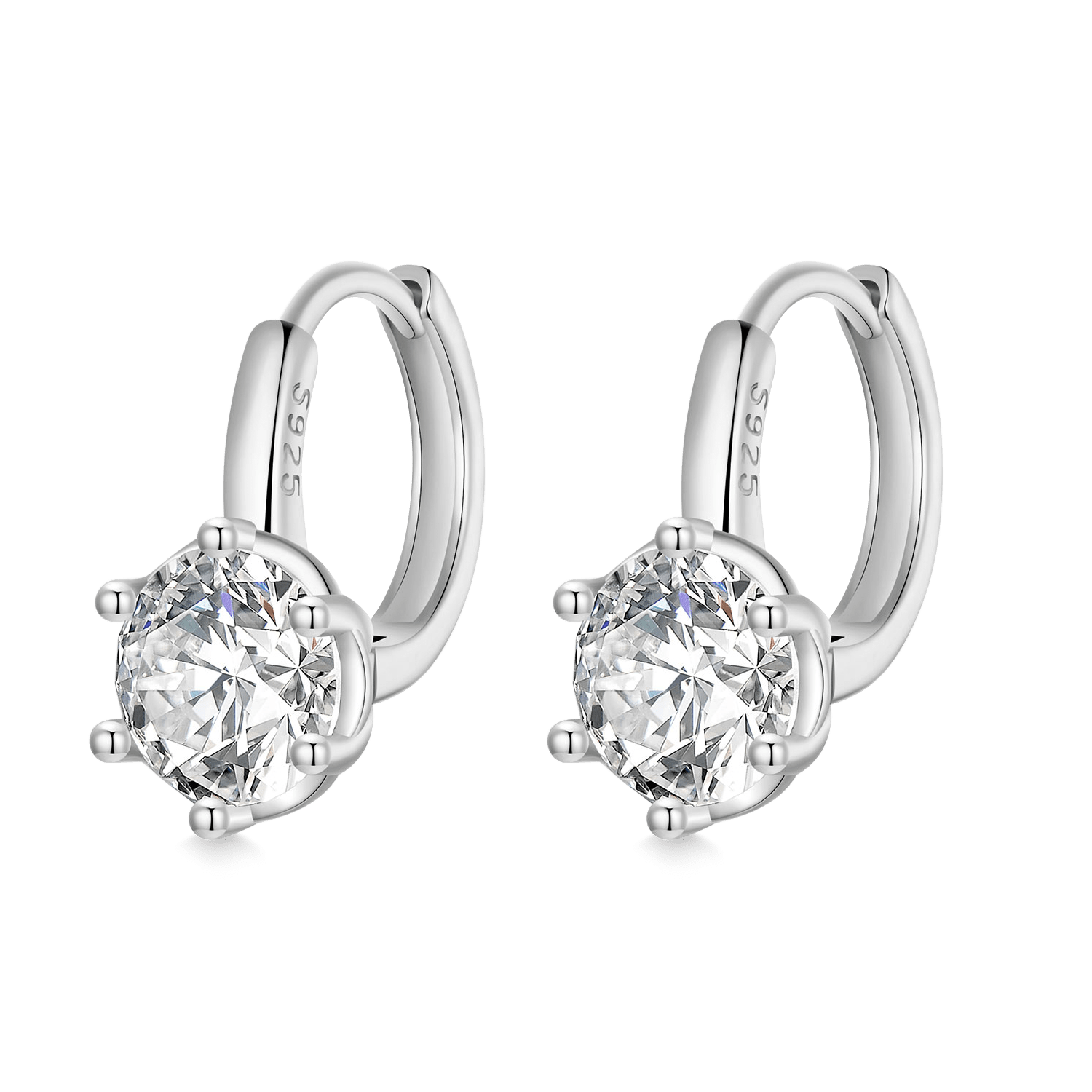 Gnoce Classic Round Cut Hoop Earrings_1
