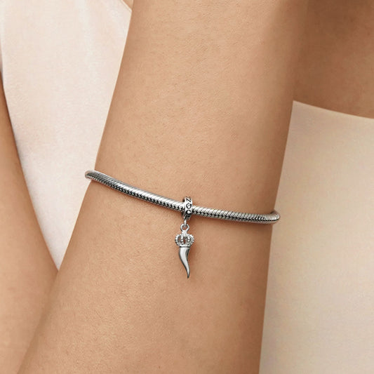 Gnoce Lucky Horn Pendant Dangle Charm_7