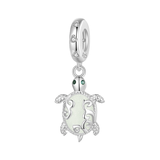 Gnoce Glow-in-the-Dark Sea Turtle Pendant Dangle Charm_1
