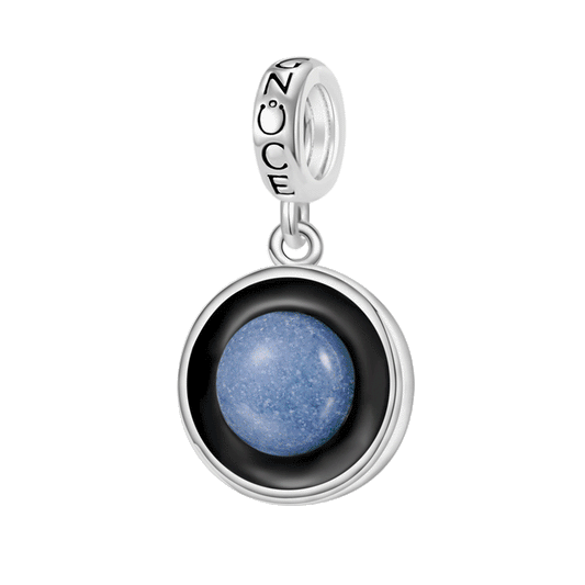 Gnoce "Sometimes the moon is all I have" Glow-in-the-Dark Moon Pendant Dangle Charm_1