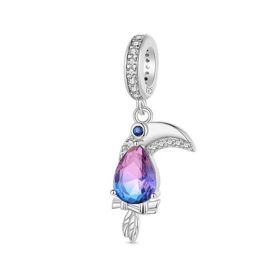 Gnoce Toucans Bird Pendant Dangle Charm_1