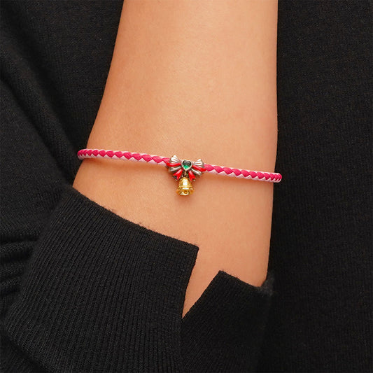 Gnoce Pink-red Basic Bracelet_5